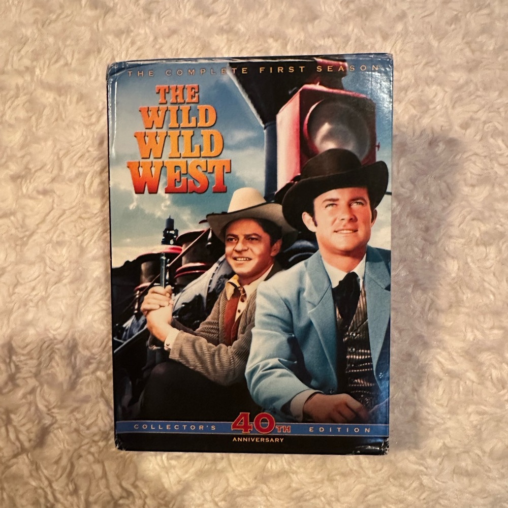 THE WILD WILD WEST - Complete Ist Season, CBS TV cult western 7 used boxed
DVDS